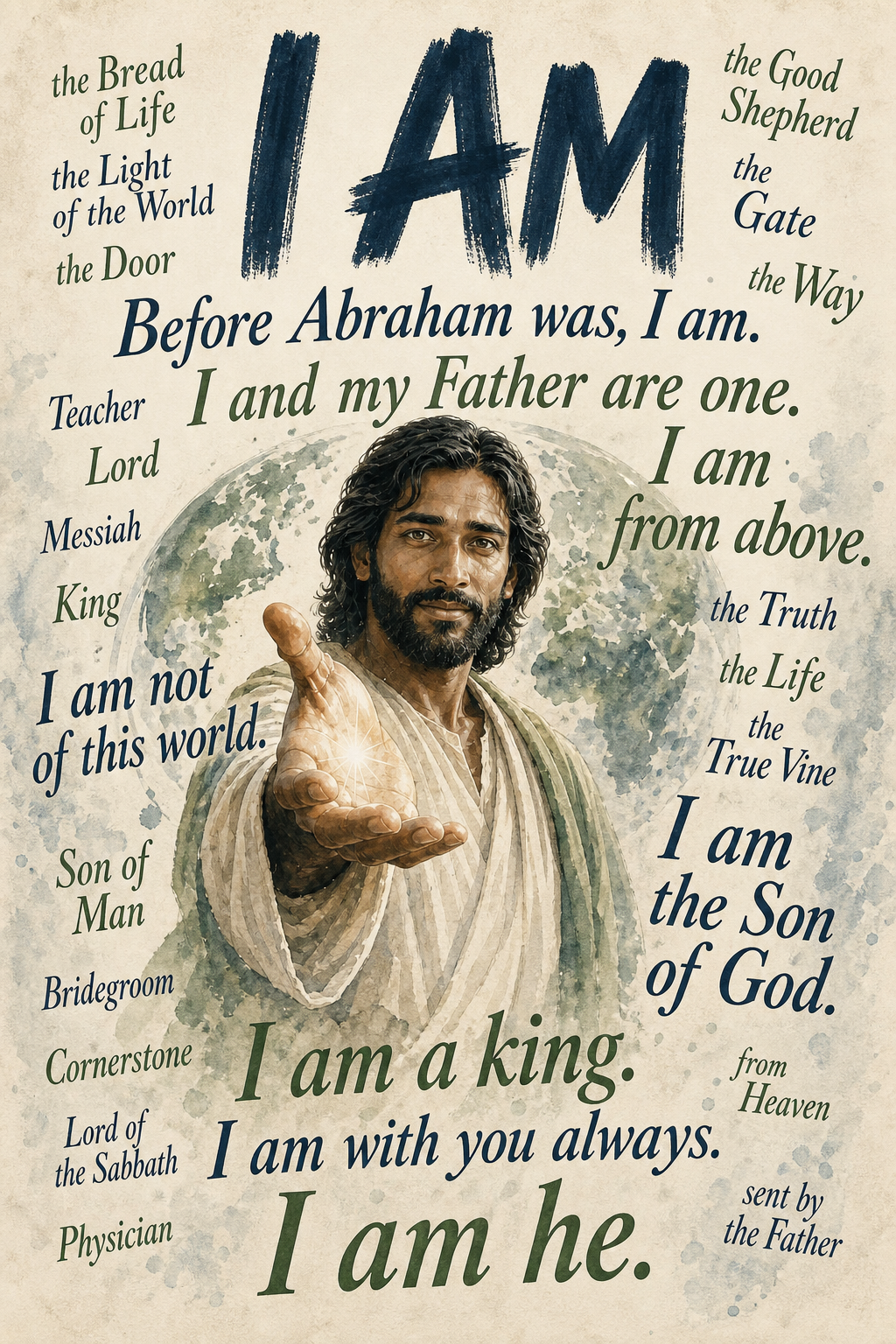 He said He is… a storm of claims around the One who draws all peoples to Himself