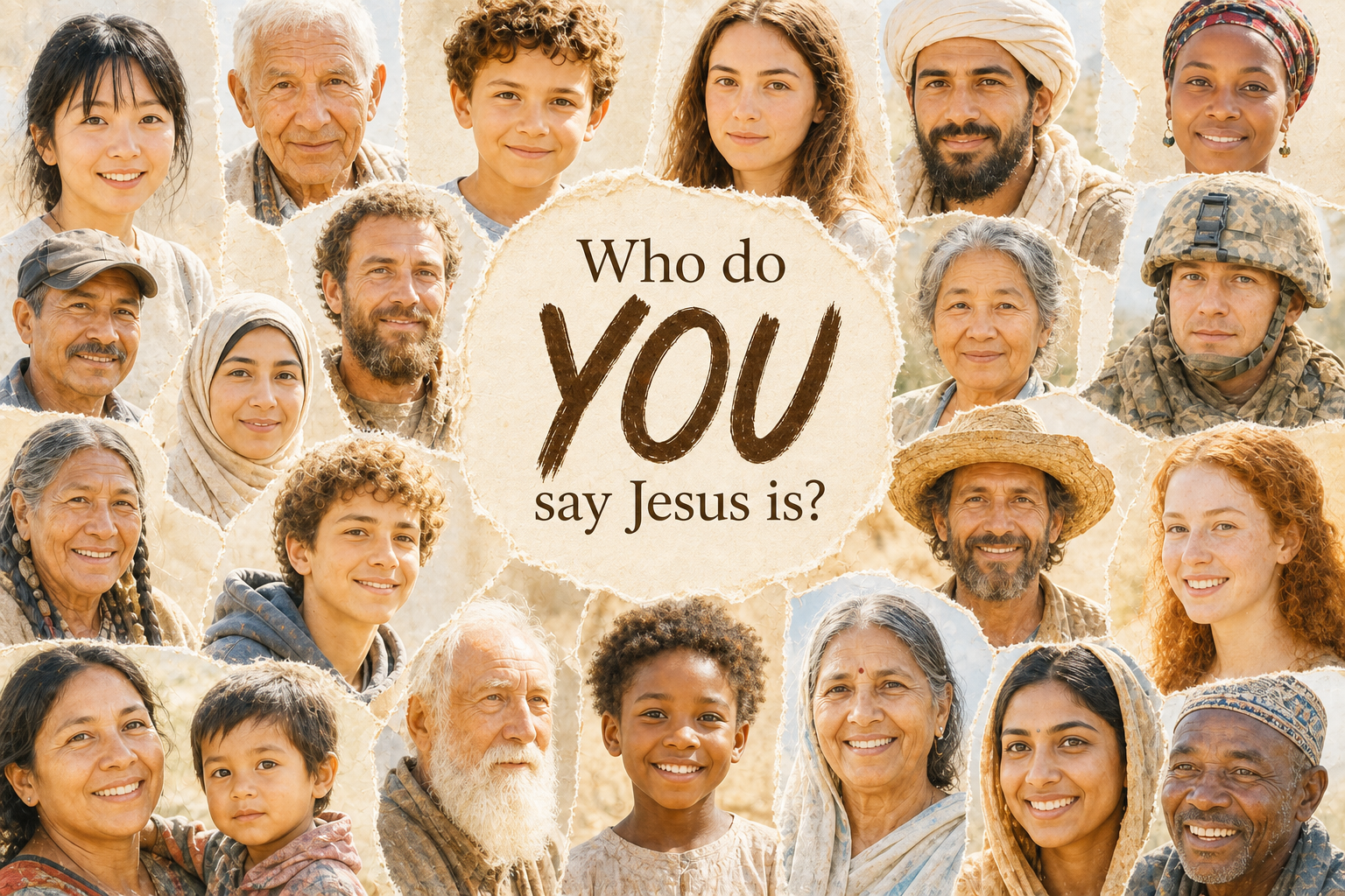 Who do YOU say Jesus is?